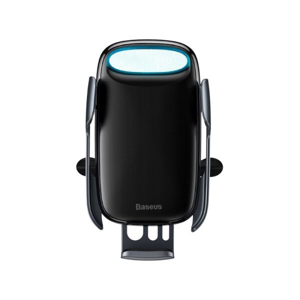 Автоутримувач з бездротовою зарядкою Baseus Milky Way Electric Bracket black