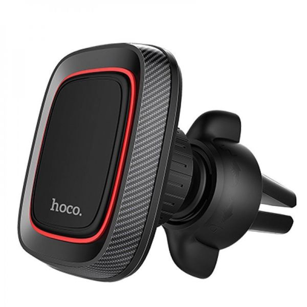 Автотримач Hoco CA23 Lotto Series Magnetic Air Vent black