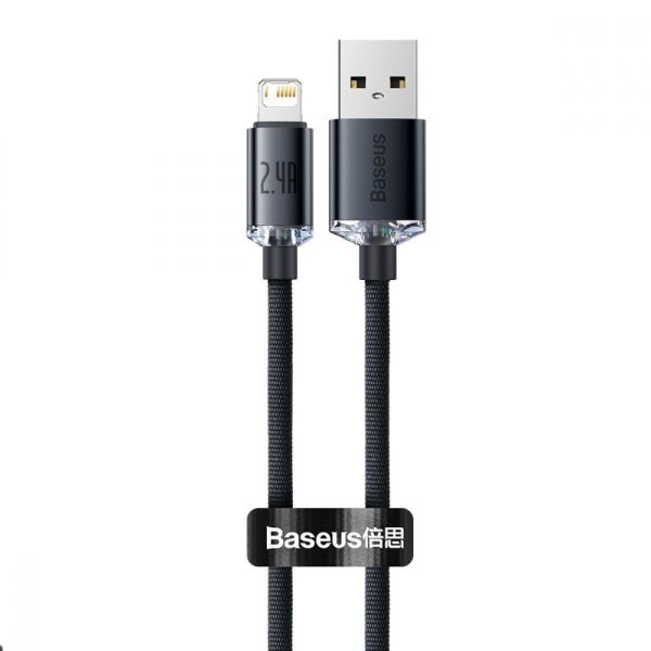 Кабель Baseus Crystal Shine Series Lightning 2.4A (1.2m)