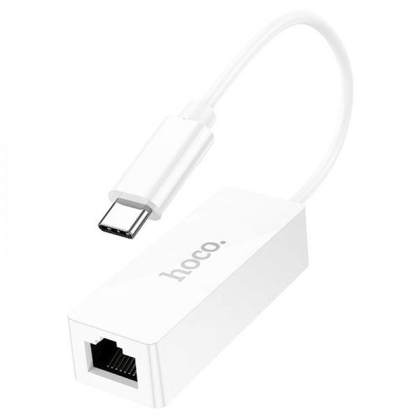 Ethernet адаптер Hoco UA22 RJ45 to Type-C