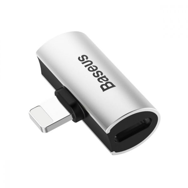 Переходник AUX Baseus L46 Lightning to Lightning + Lightning