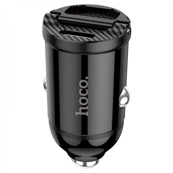 АЗУ Hoco NZ2 Link 30W (USB + Type-C) + Кабель Type-C to Lightning black