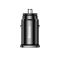 Автомобильное ЗУ Baseus Square Metal PD 3.0 QC 4.0+ 30W USB + Type-C black