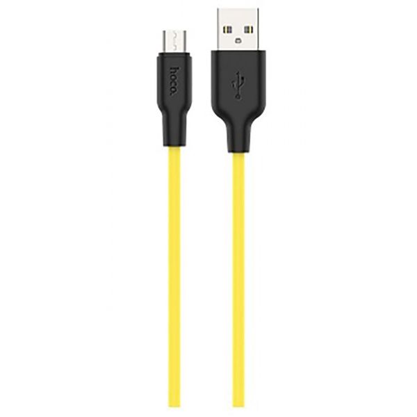 Кабель Hoco X21 Plus Silicone Micro USB (1m)