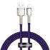 Кабель Baseus Cafule Metal Lightning 2.4A (1m)