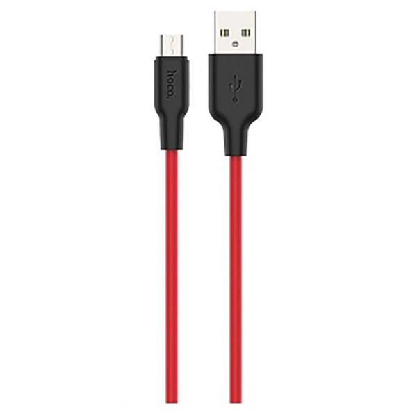 Кабель Hoco X21 Plus Silicone Micro USB (1m)