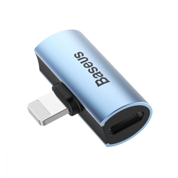 Переходник AUX Baseus L46 Lightning to Lightning + Lightning