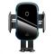 Автоутримувач з бездротовою зарядкою Baseus Light Electric 15W black