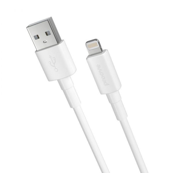 Кабель Proove Small Silicone Lightning 2.4A (1m)