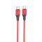 Кабель Hoco X86 Spear Silicone Type-C to Type-C 60W (1m)