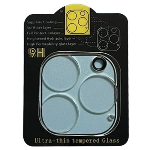 Захисне скло на камеру Full Block (тех.пак) Apple iPhone 14 Pro (6.1") / 14 Pro Max (6.7")