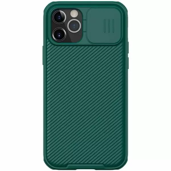 Карбонова накладка Nillkin Camshield (зі шторкою на камеру) Apple iPhone 13 Pro Max
