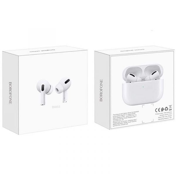 Bluetooth навушники BOROFONE BW03 Plus