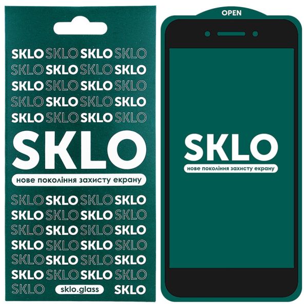 Захисне скло SKLO 5D для Oppo A71
