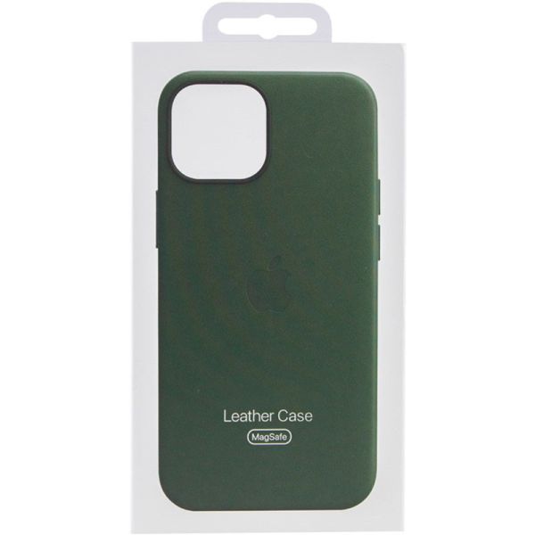 Шкіряний чохол Leather Case (AAA) with MagSafe