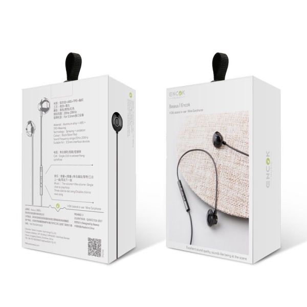 Дротова гарнітура Baseus Encok H06 3.5mm (stereo) (NGH06)