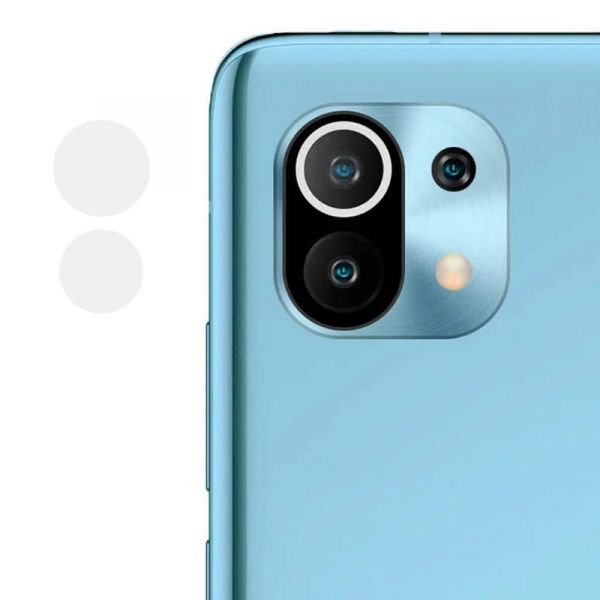 Гнучке захисне скло 0.18mm на камеру (тех.пак) для Xiaomi Mi 11