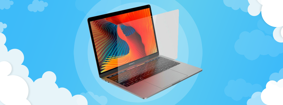 Антибактеріальне скло на MacBook