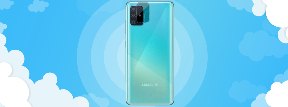 Захисне скло з покриттям антивідблиску на камеру Samsung