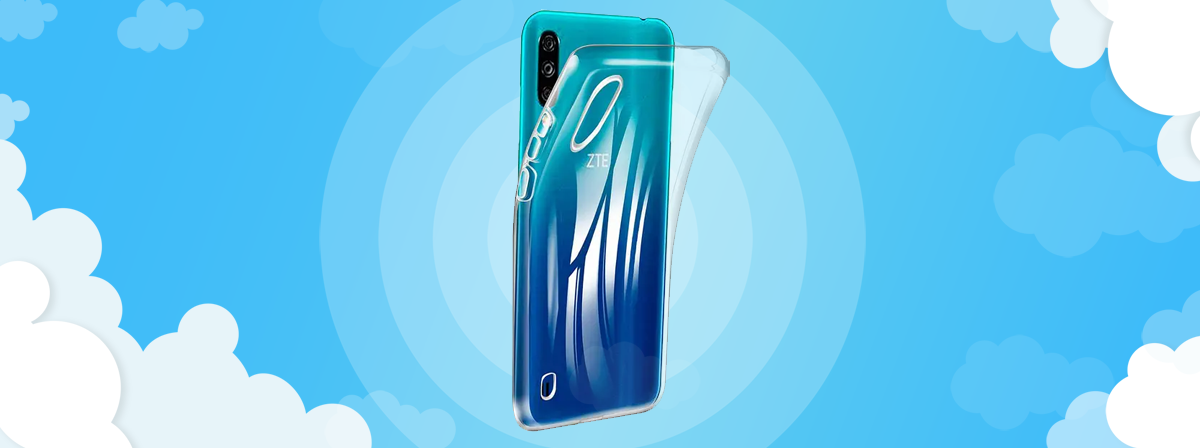 Силиконовый чехол для смартфона ZTE