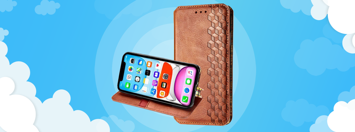 Купить кожаный чехол книжку для ZTE